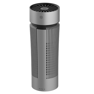 UV HEPA Filter Car Air Purifier Mini Portable يدمر 99.97٪ الجسيمات