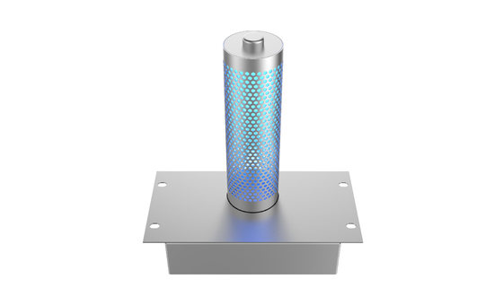 ETL Air Duct Air Purifier ، ضوء الأشعة فوق البنفسجية للمنزل بالكامل في مجرى الهواء لمرشح مبيد الجراثيم HVAC AC