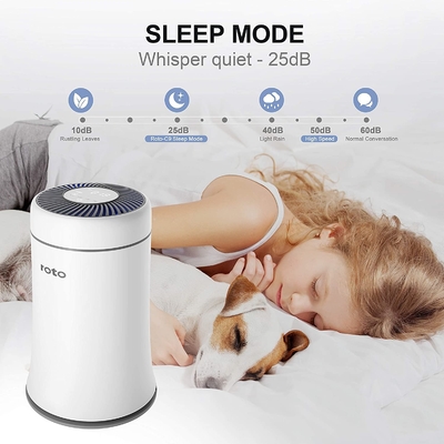 HEPA Home 24W Floor Standing Air Purifier شاشة LED ذكية